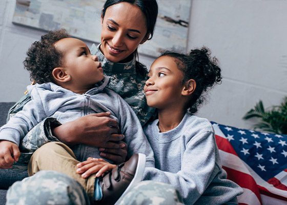 Veteran With Children